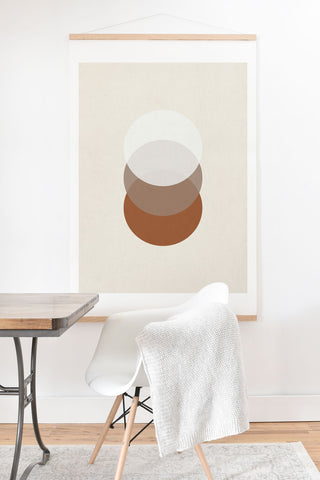 Rose Beck Orbit 005 Art Print And Hanger