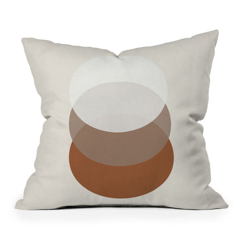 Rose Beck Orbit 005 Throw Pillow