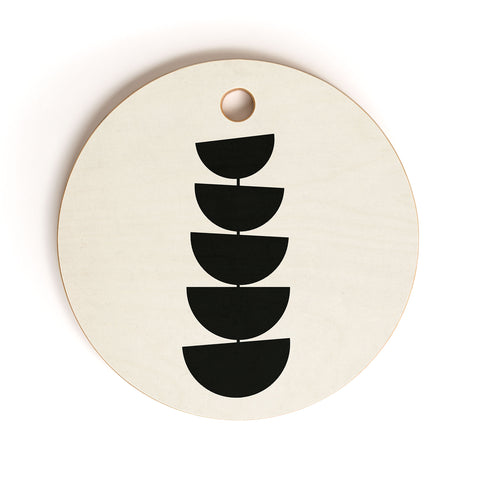 Rose Beck Stem Cutting Board Round