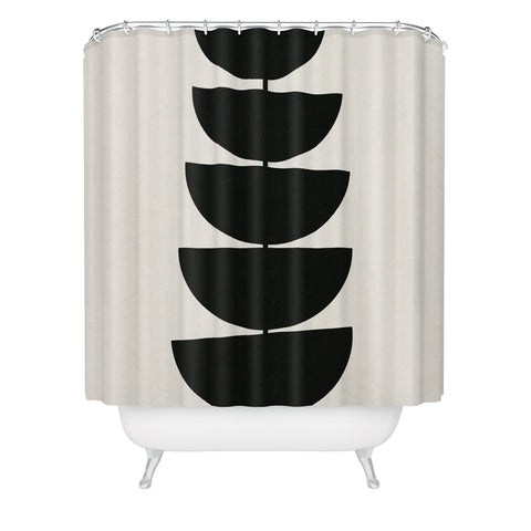 Rose Beck Stem Shower Curtain