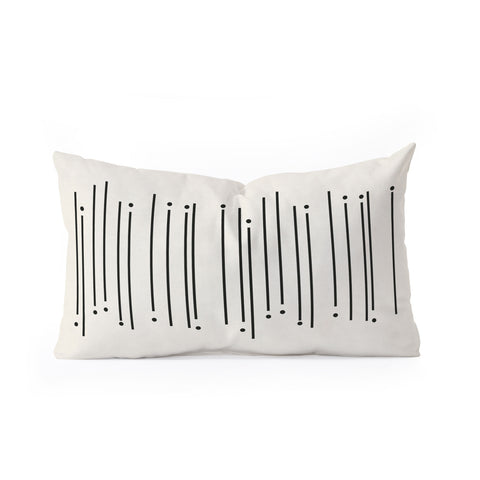 Rose Beck Sticks and Stones Oblong Throw Pillow