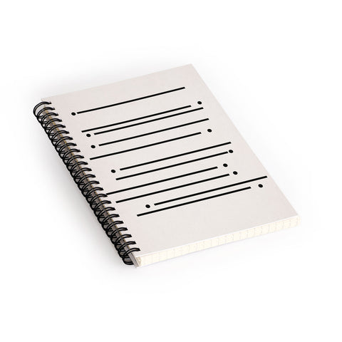Rose Beck Sticks and Stones Spiral Notebook