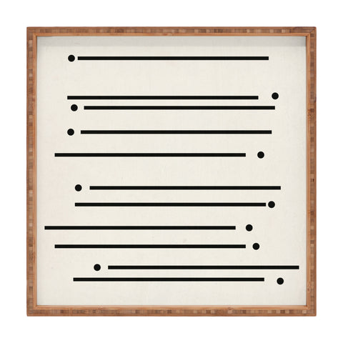 Rose Beck Sticks and Stones Square Tray