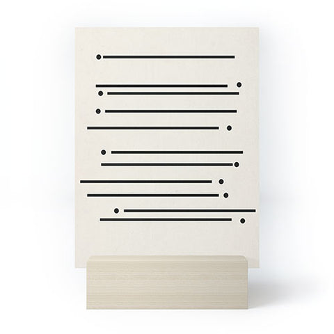 Rose Beck Sticks and Stones Mini Art Print