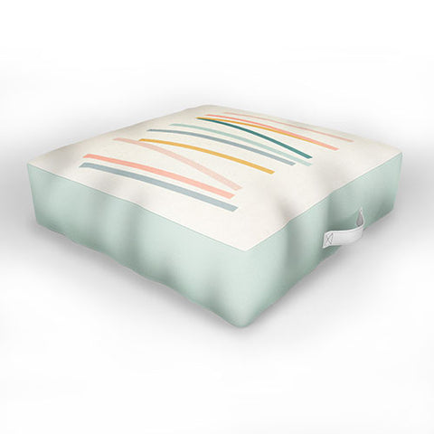 Rose Beck Sticks Outdoor Floor Cushion