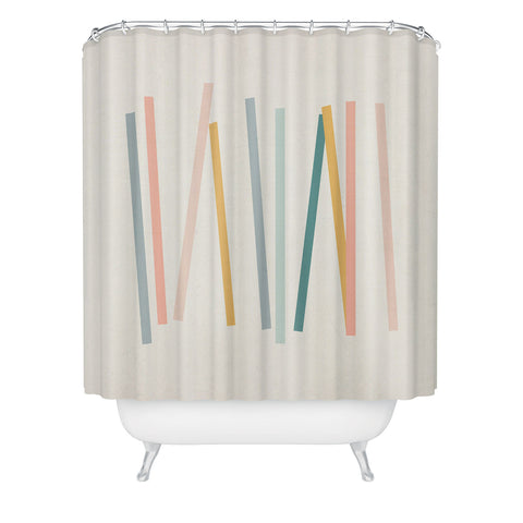 Rose Beck Sticks Shower Curtain