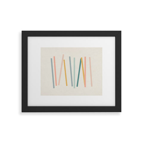 Rose Beck Sticks Framed Art Print