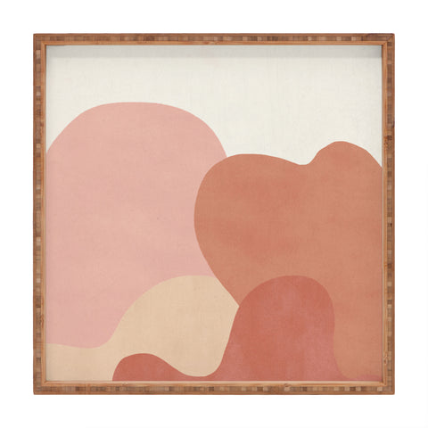 Rose Beck Strange Landscape Square Tray