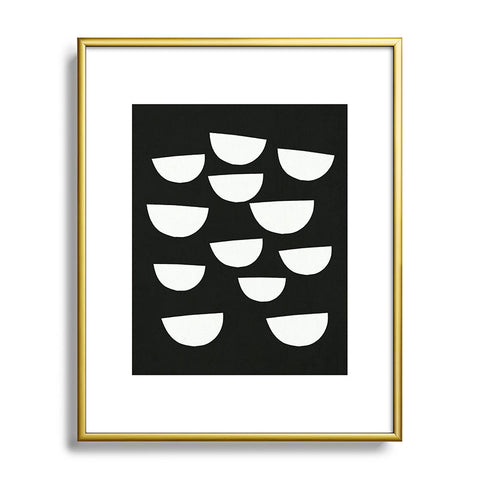 Rose Beck Winter Fall Metal Framed Art Print