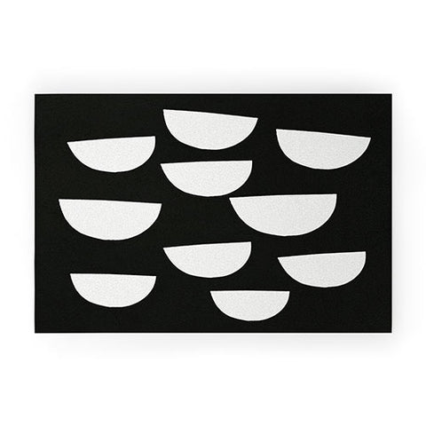 Rose Beck Winter Fall Welcome Mat