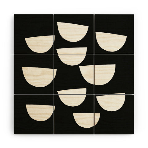 Rose Beck Winter Fall Wood Wall Mural