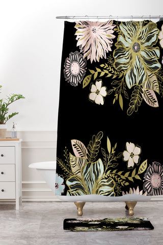 RosebudStudio Admirable Shower Curtain And Mat