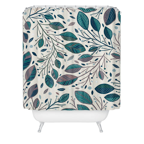 RosebudStudio Always Happy Shower Curtain