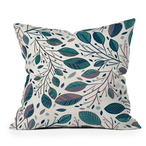 RosebudStudio Always Happy Throw Pillow