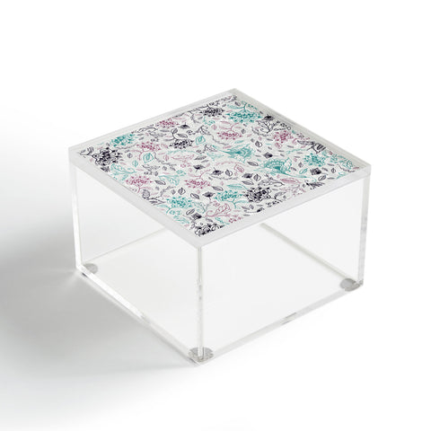 RosebudStudio AveryFloral Acrylic Box