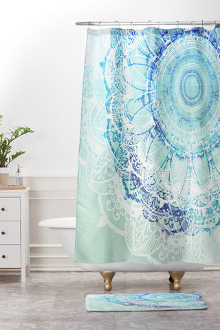 RosebudStudio Be Yourself Always Shower Curtain And Mat