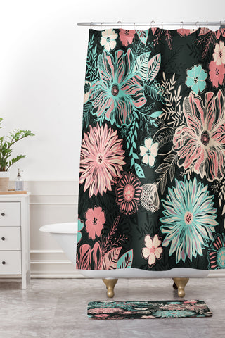 RosebudStudio Begin with You Shower Curtain And Mat