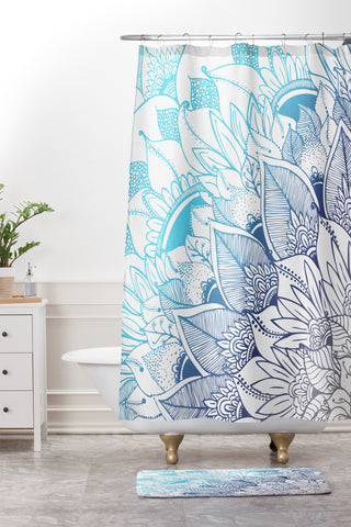 RosebudStudio Believing Shower Curtain And Mat