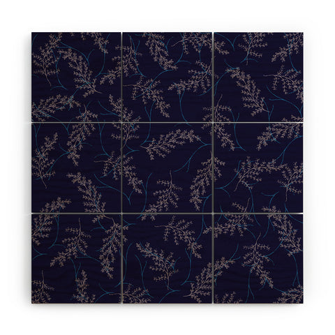 RosebudStudio Blue Beautiful Wood Wall Mural