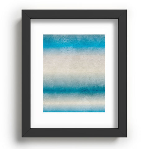 RosebudStudio Blue Fade Recessed Framing Rectangle