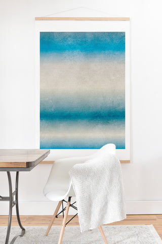 RosebudStudio Blue Fade Art Print And Hanger