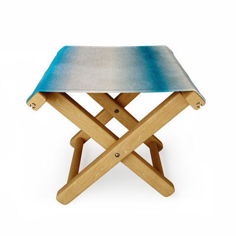 RosebudStudio Blue Fade Folding Stool