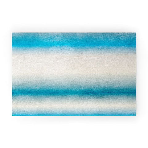 RosebudStudio Blue Fade Welcome Mat
