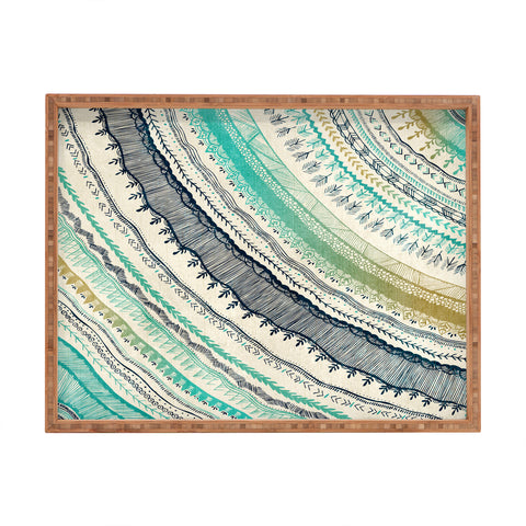 RosebudStudio Boho Fall Rectangular Tray