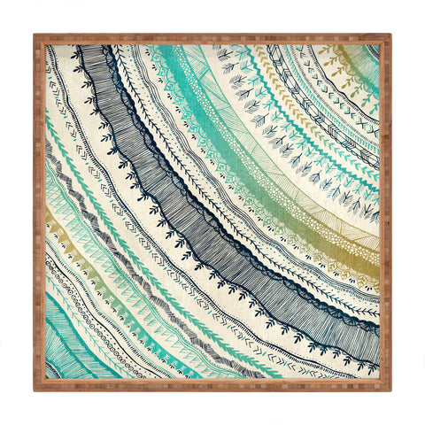 RosebudStudio Boho Fall Square Tray