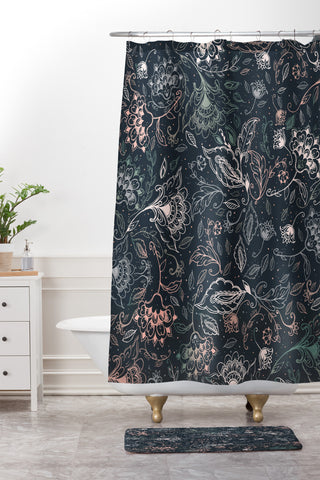 RosebudStudio Brelynn Shower Curtain And Mat