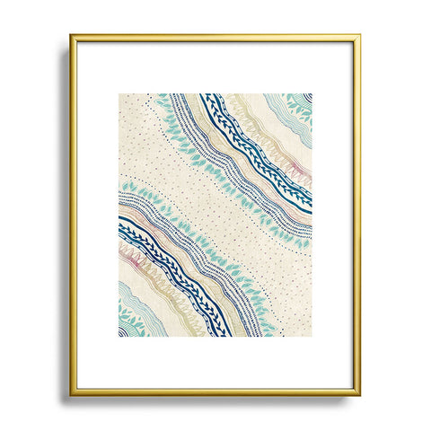 RosebudStudio Carefree Metal Framed Art Print