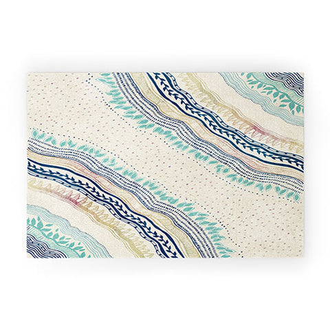 RosebudStudio Carefree Welcome Mat