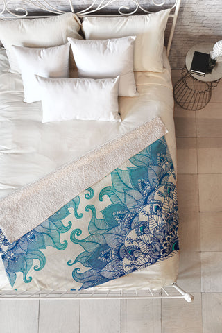 RosebudStudio Clarity Fleece Throw Blanket