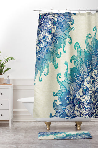 RosebudStudio Clarity Shower Curtain And Mat