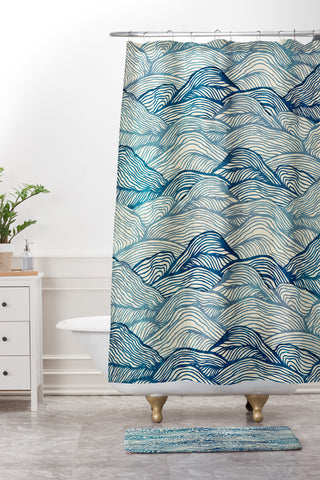 RosebudStudio Crash Shower Curtain And Mat