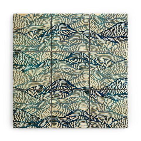 RosebudStudio Crash Wood Wall Mural