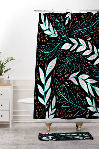 RosebudStudio Enjoy The Little Things Today Shower Curtain And Mat