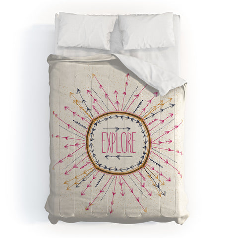 RosebudStudio Explore life Comforter