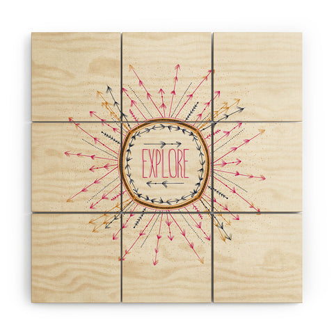 RosebudStudio Explore life Wood Wall Mural