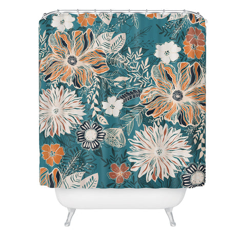 RosebudStudio Falling for it Shower Curtain