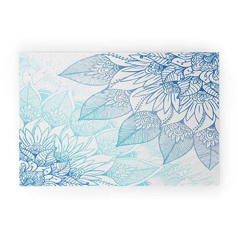 RosebudStudio Feeling the vibes Welcome Mat