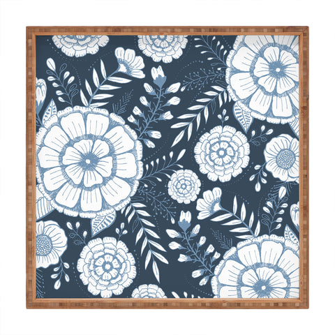 RosebudStudio Floral Things Square Tray