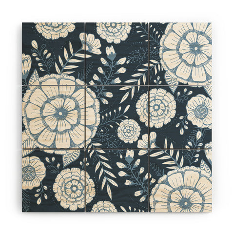 RosebudStudio Floral Things Wood Wall Mural