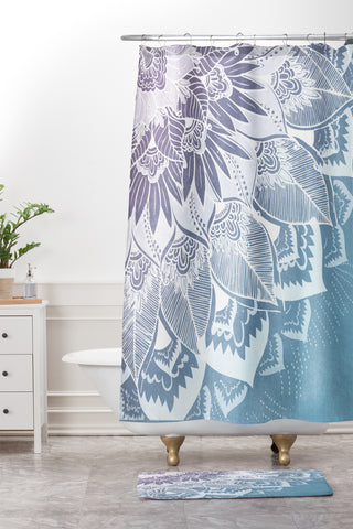 RosebudStudio Friendship Shower Curtain And Mat