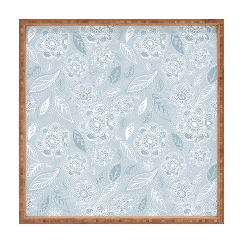 RosebudStudio Gray Dreams Square Tray