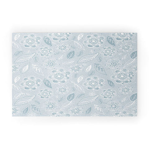 RosebudStudio Gray Dreams Welcome Mat