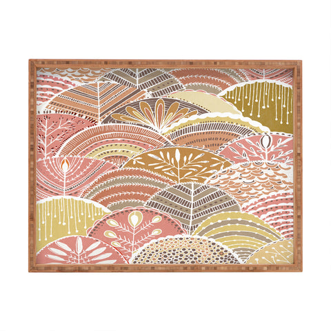 RosebudStudio Harvest Moon Rectangular Tray