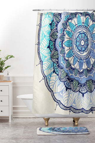 RosebudStudio Inspiration Shower Curtain And Mat