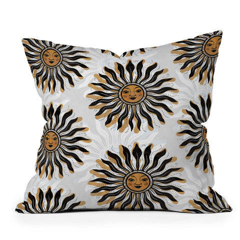 RosebudStudio Let the sun shine Throw Pillow