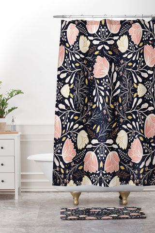 RosebudStudio Looking forward Shower Curtain And Mat